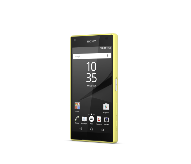 Sony Xperia Z5 Compact żółty - 261223 - zdjęcie 5